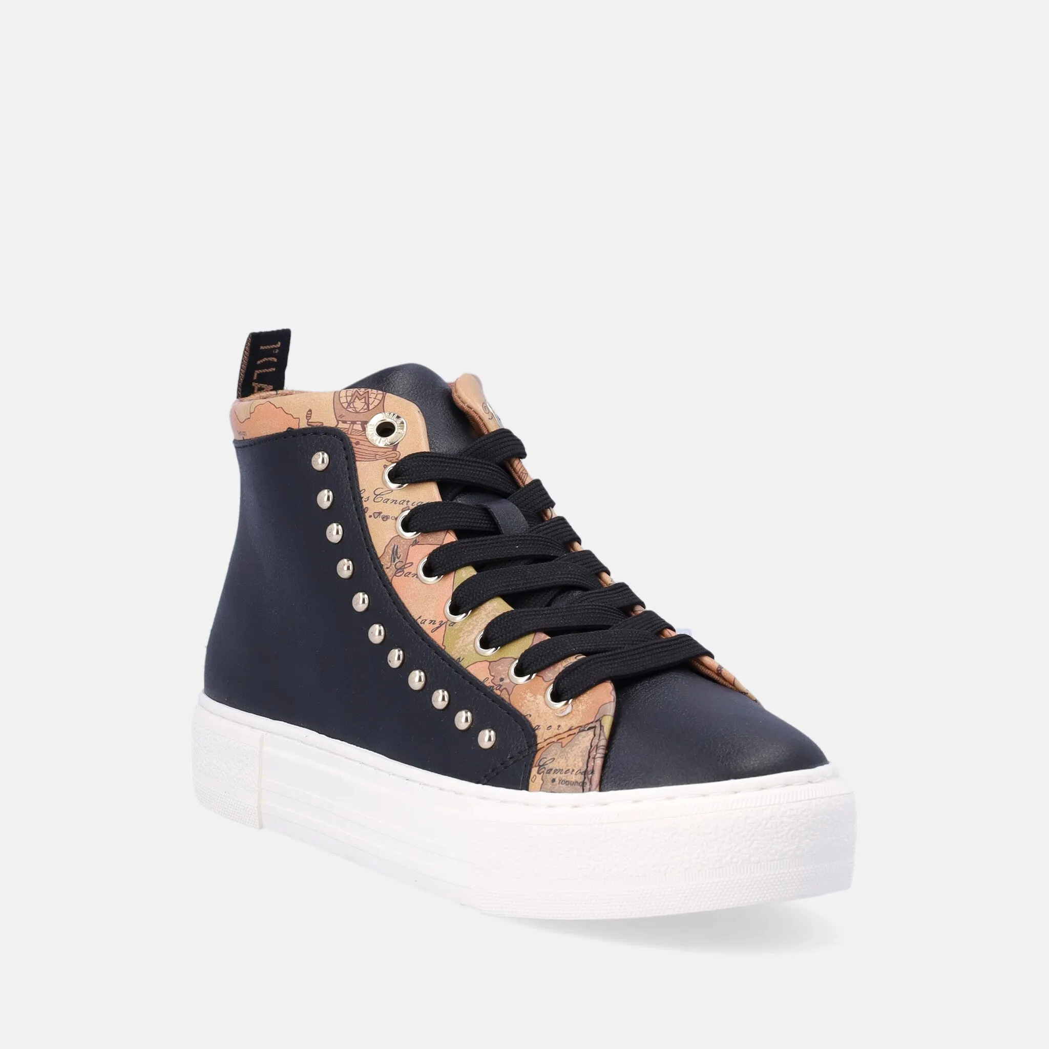 Sneakers alte Prima Classe con borchie da ragazza