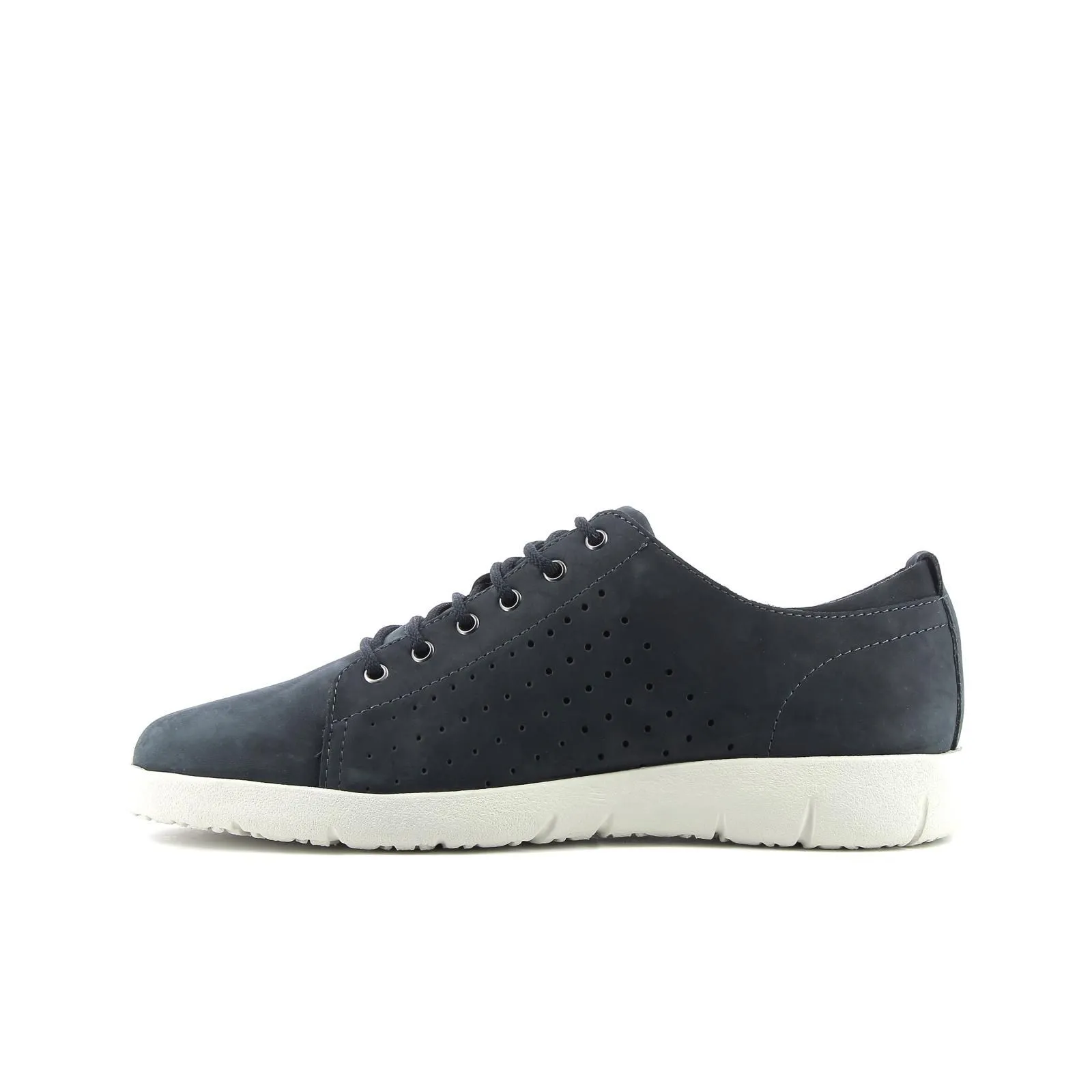 Sneakers blu da uomo in pelle
