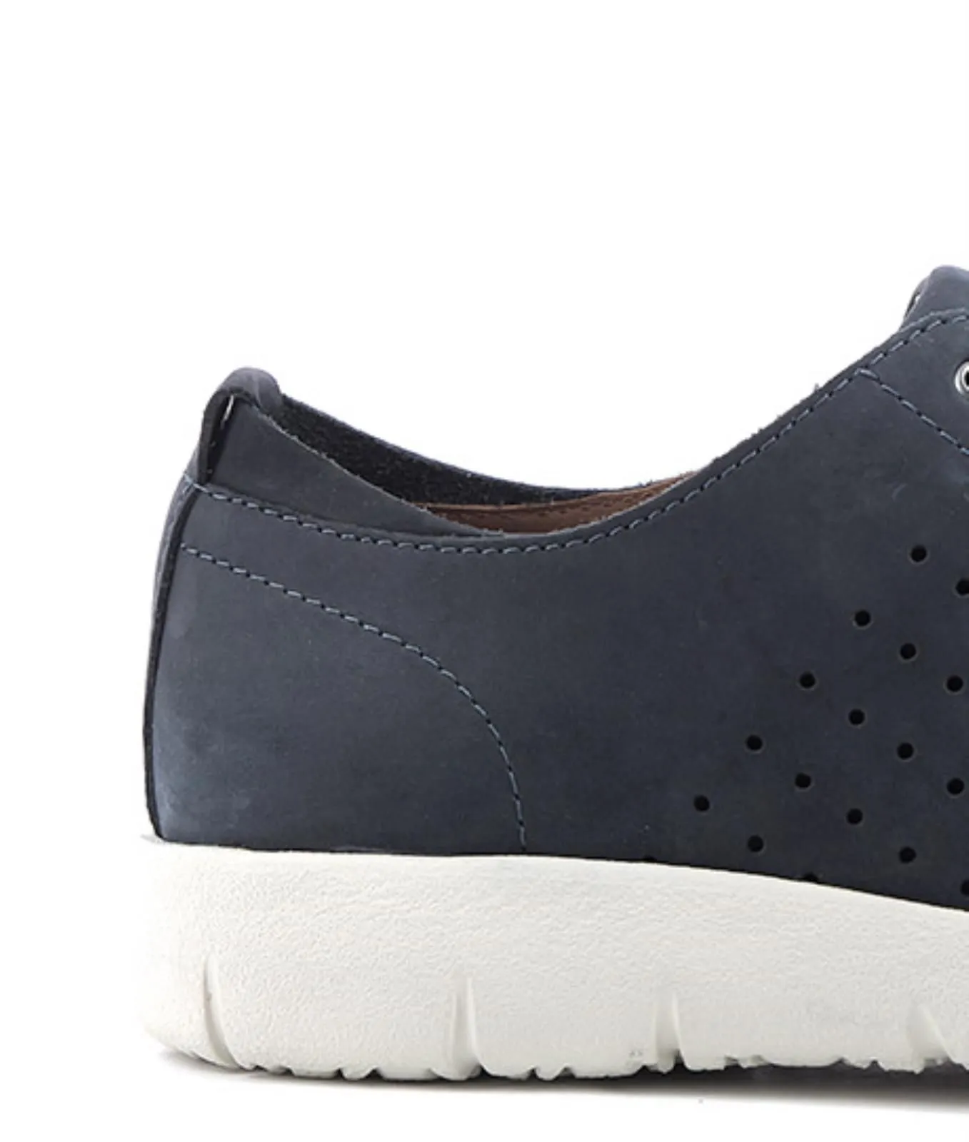 Sneakers blu da uomo in pelle