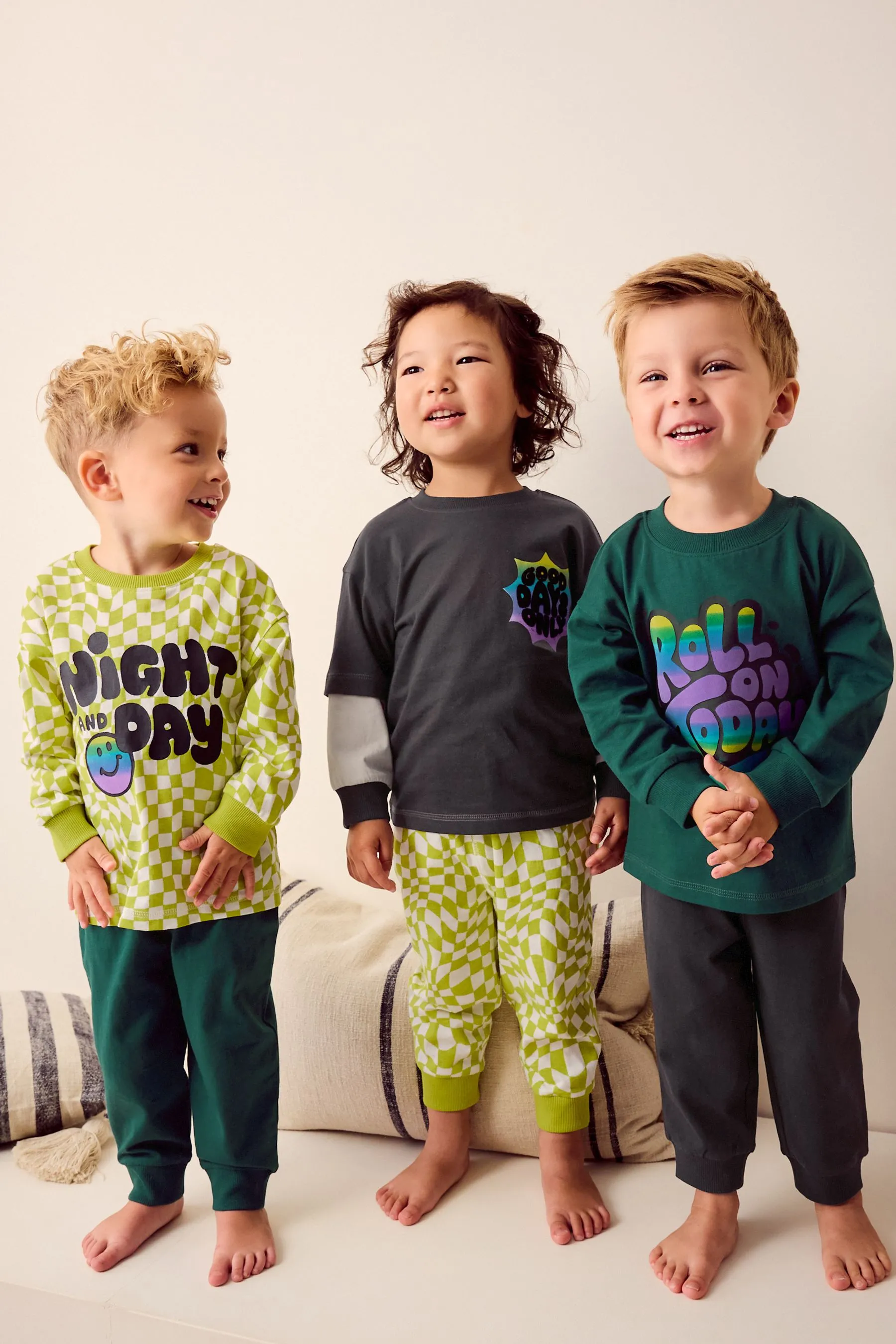 Snuggle 100% Cotton Pyjamas 3 Pack (9mths-12yrs)    