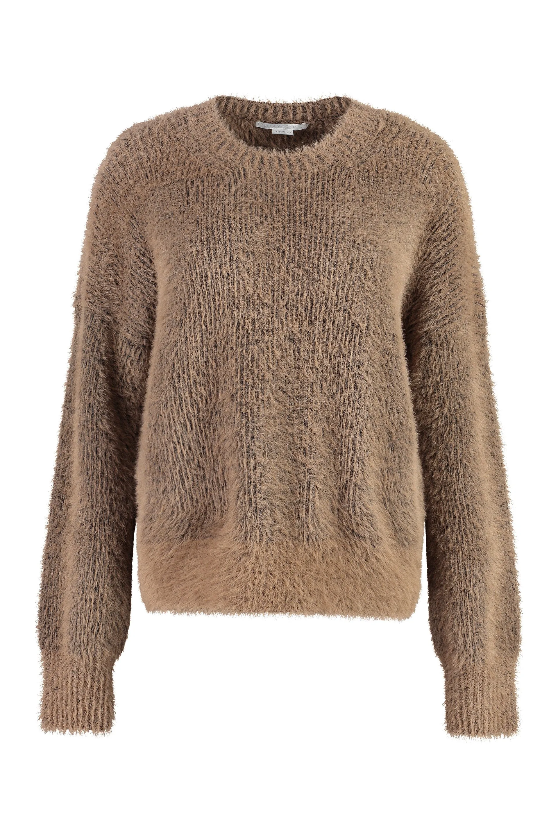 Stella McCartney Maglione girocollo Fluffy a maniche lunghe