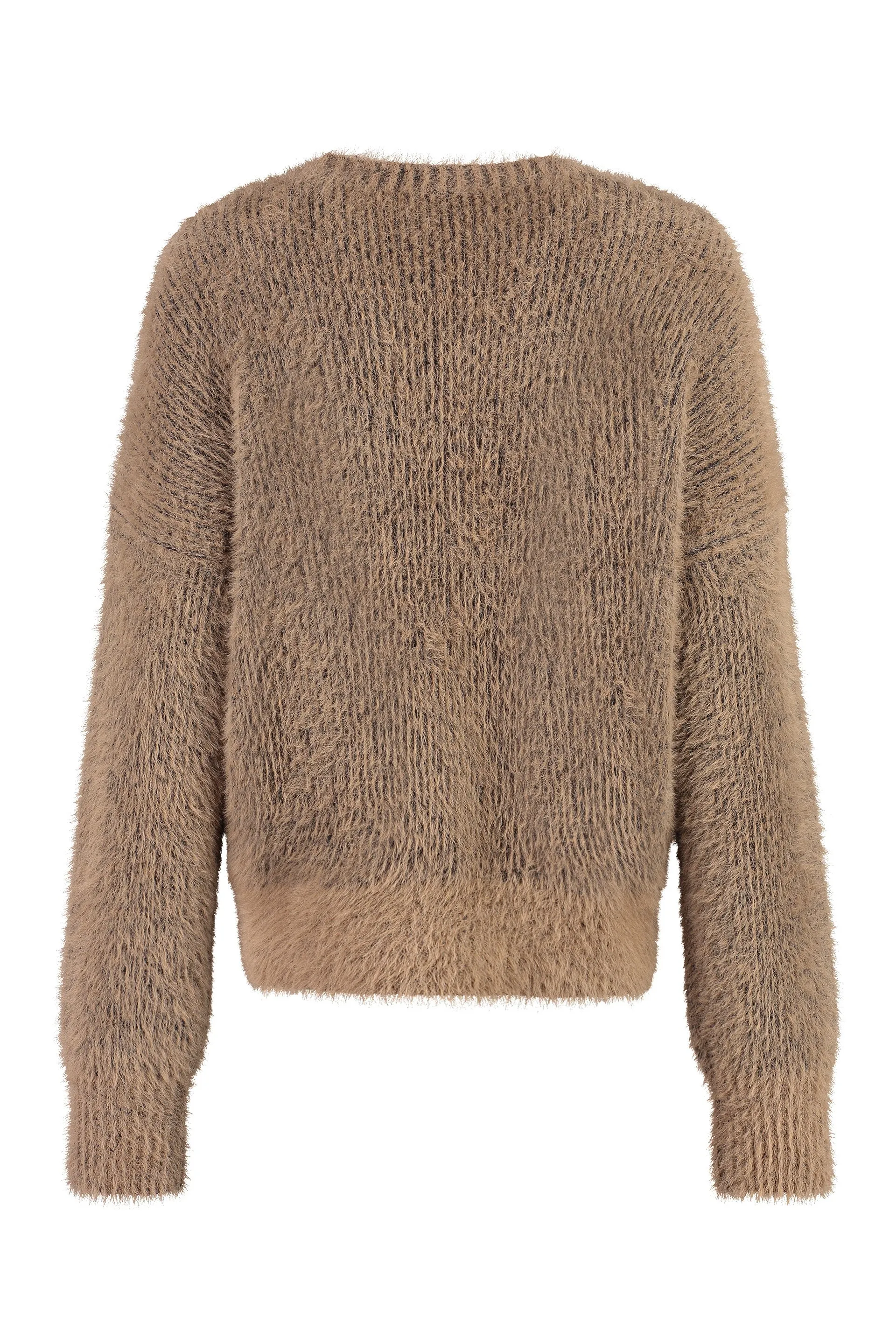Stella McCartney Maglione girocollo Fluffy a maniche lunghe