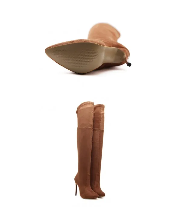 Stivale altissimo tacco 12 cm Amos