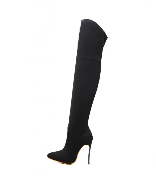 Stivale altissimo tacco 12 cm Amos