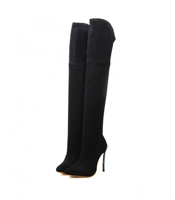 Stivale altissimo tacco 12 cm Amos