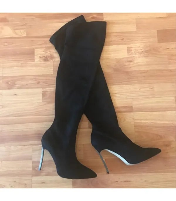 Stivale altissimo tacco 12 cm Amos