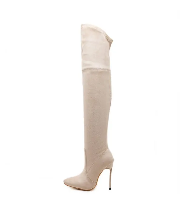Stivale altissimo tacco 12 cm Amos