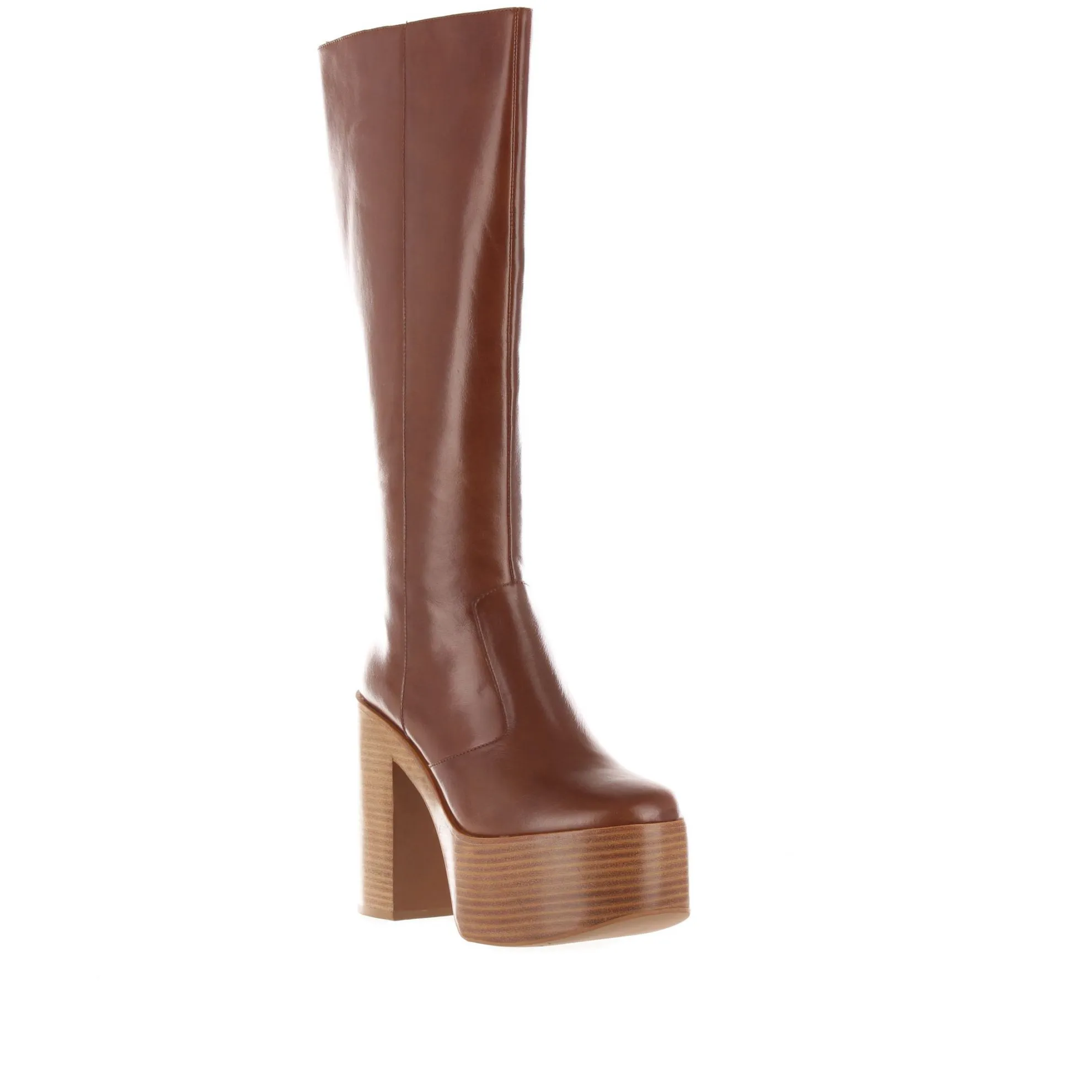 Stivale platform mexique in pelle