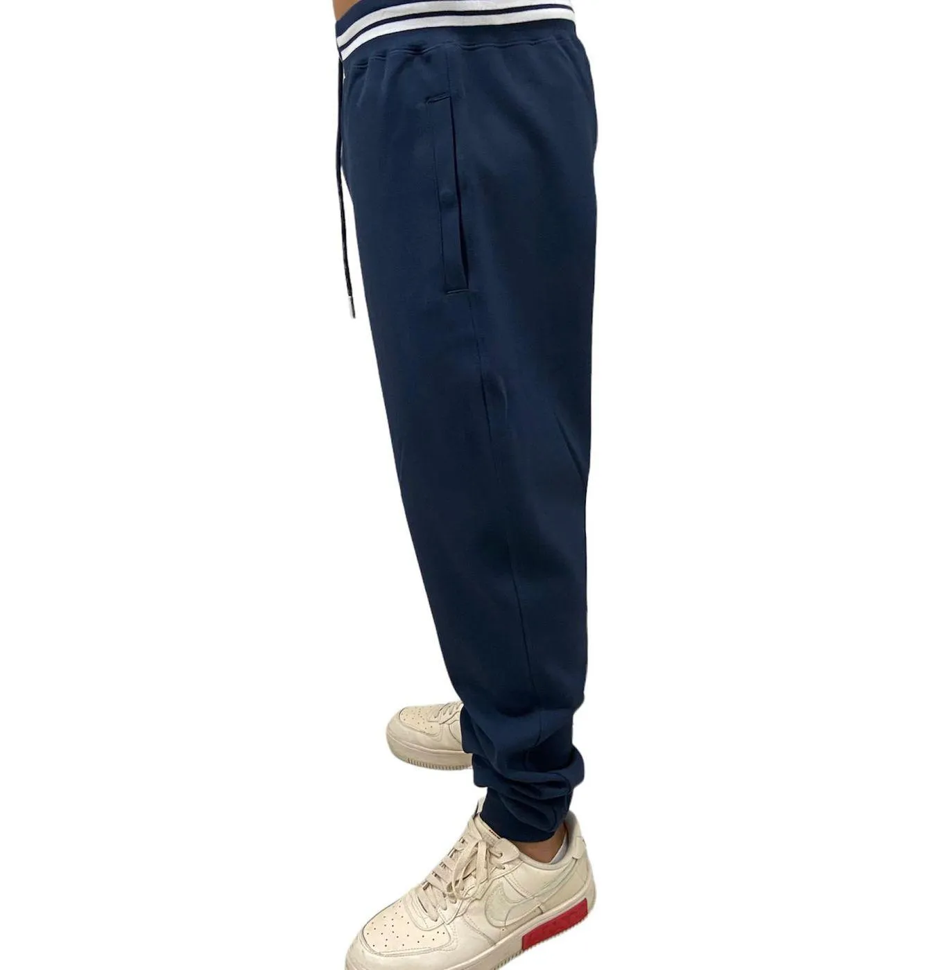 Sun 68  ---------    ------------ pantaloni pantaloni pant long heritage cott.fl blu