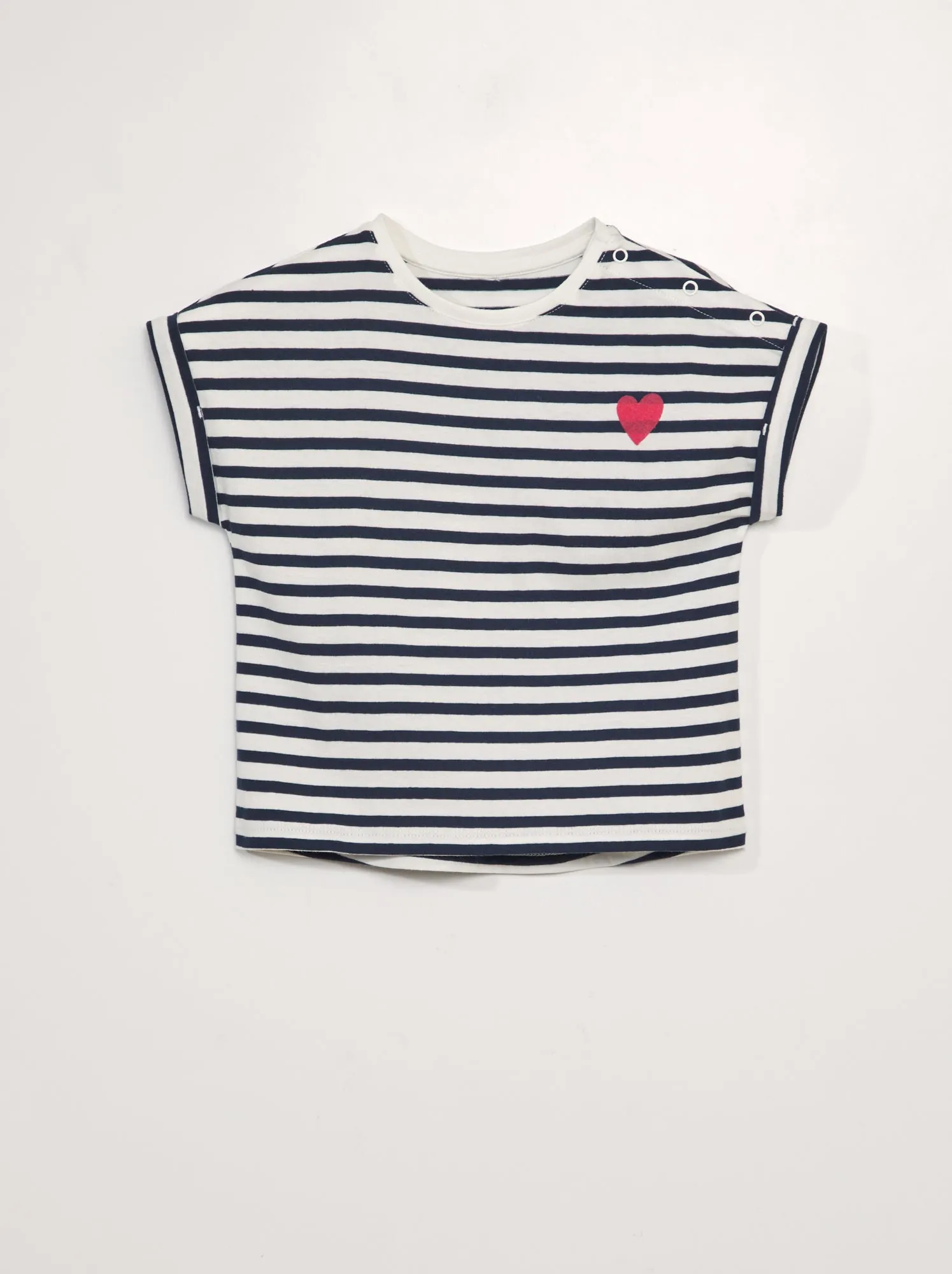 T-shirt adattiva maniche corte - BIANCO