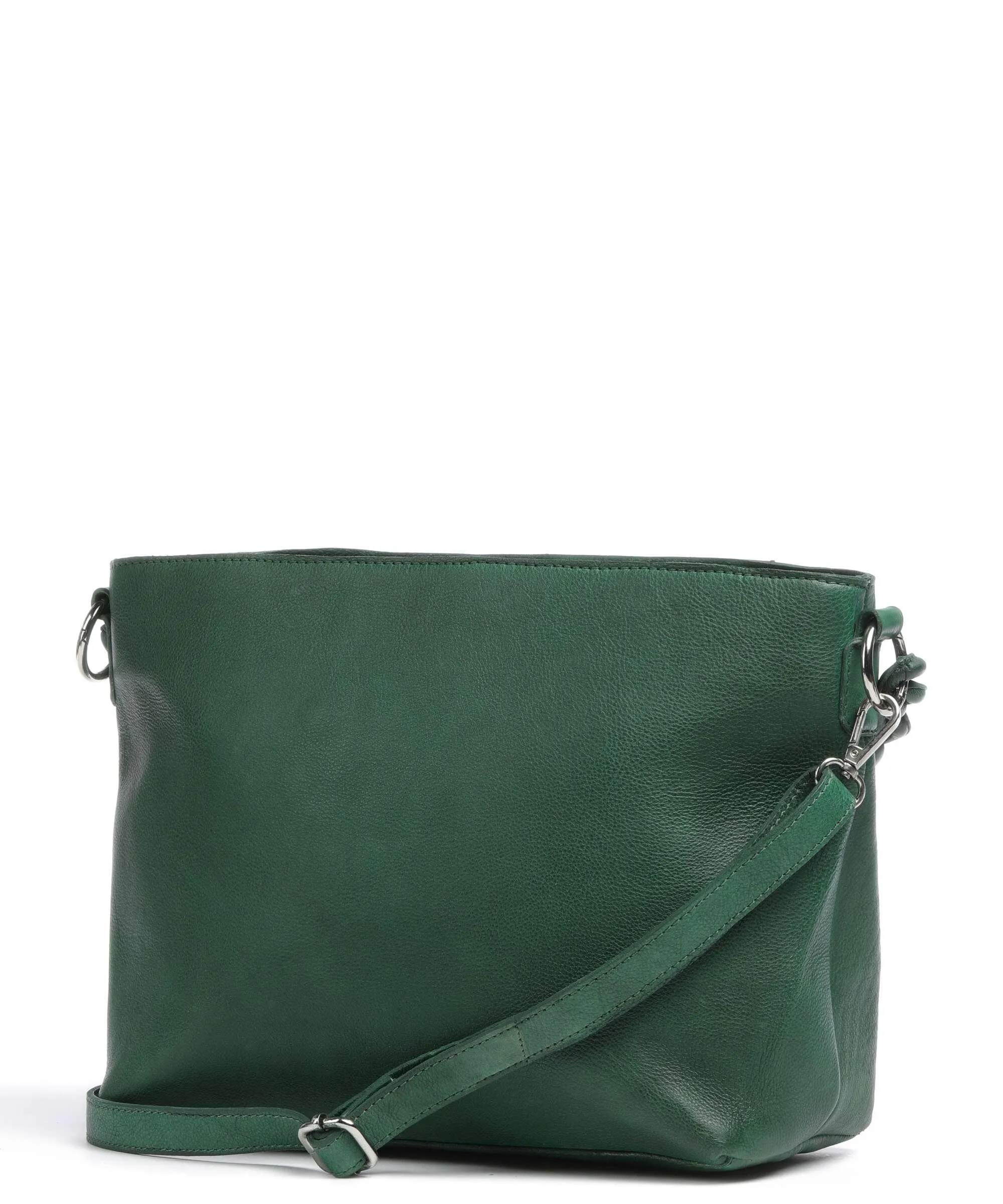  Taschendieb Wien Coburgbastei 1 Borsa a spalla pelle granulata verde  