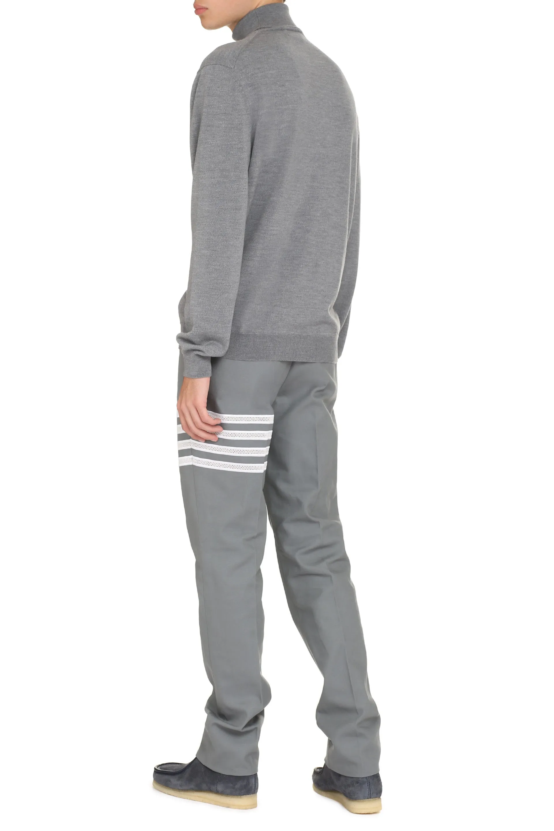 THE (Alphabet) THE (Knit) - Maglione dolcevita in lana
