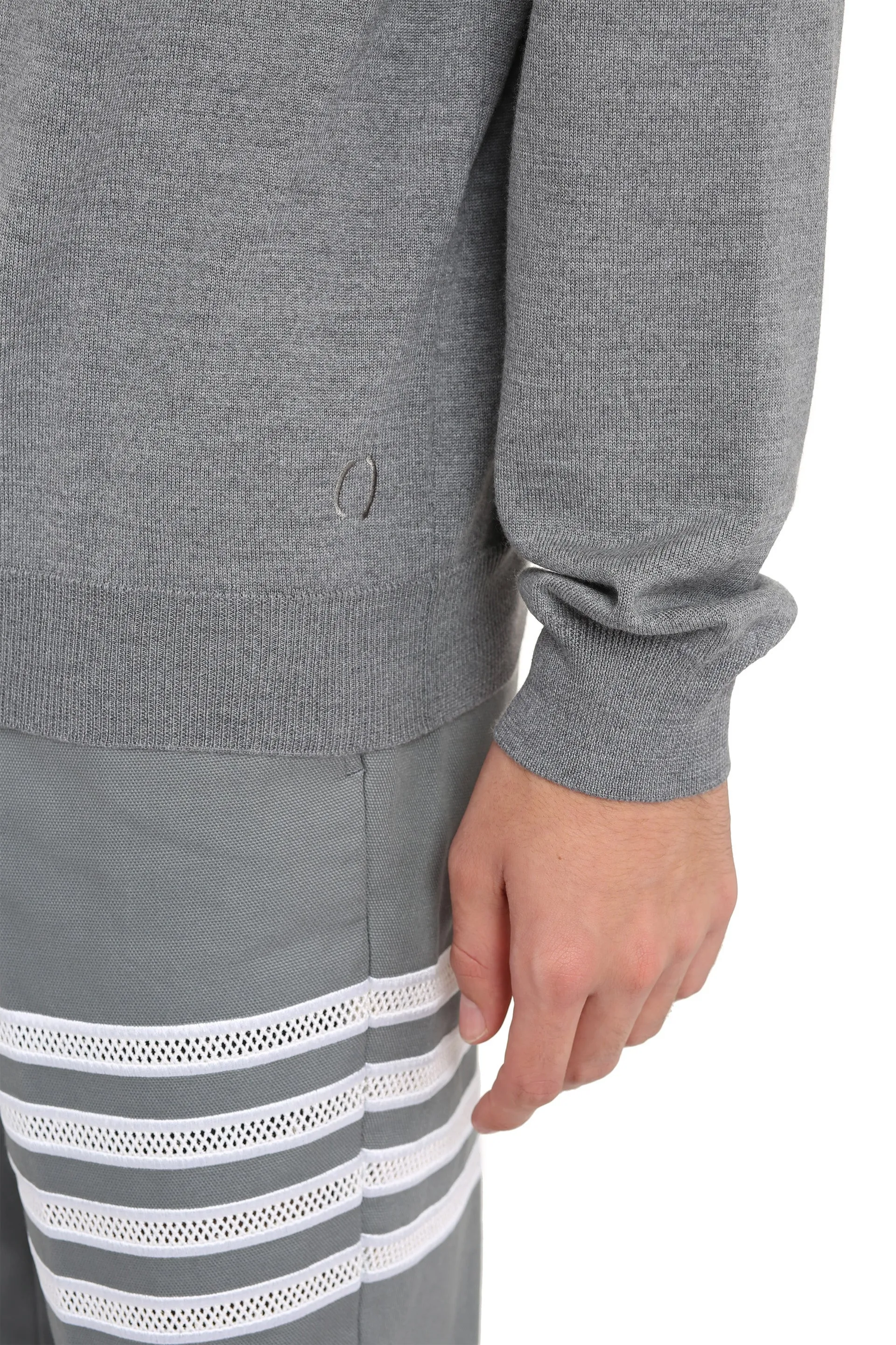THE (Alphabet) THE (Knit) - Maglione dolcevita in lana