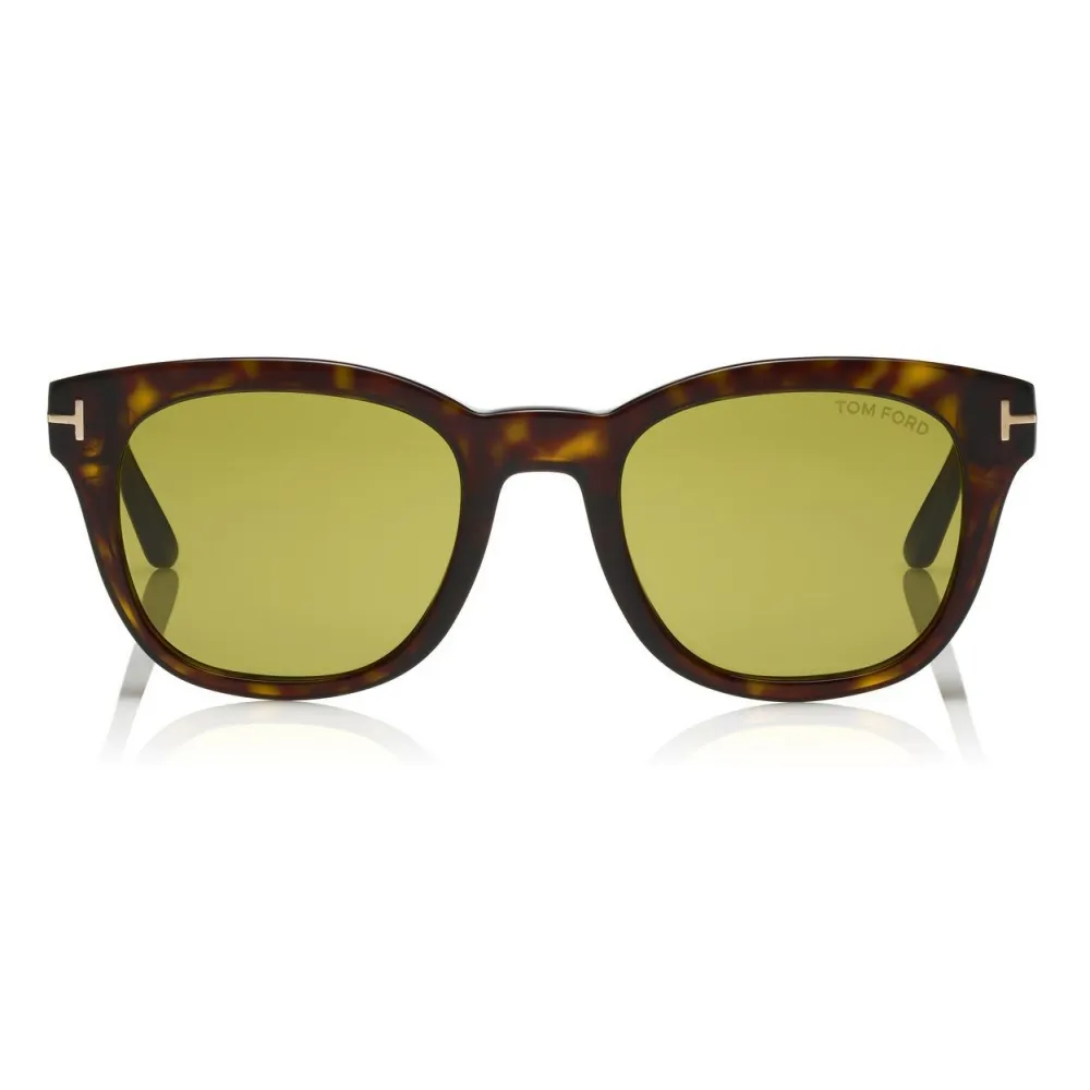 Tom Ford - Eugenio Sunglasses - Occhiali da Sole Polarizzati - Avana Scuro - FT0676-P - Occhiali da Sole - Tom Ford Eyewear