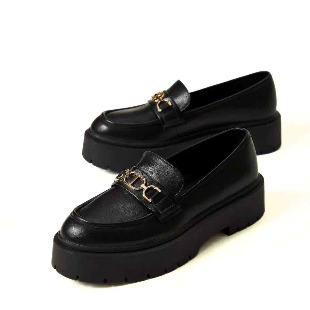 TWINSET MOCASSINO TCP002 NERO  
