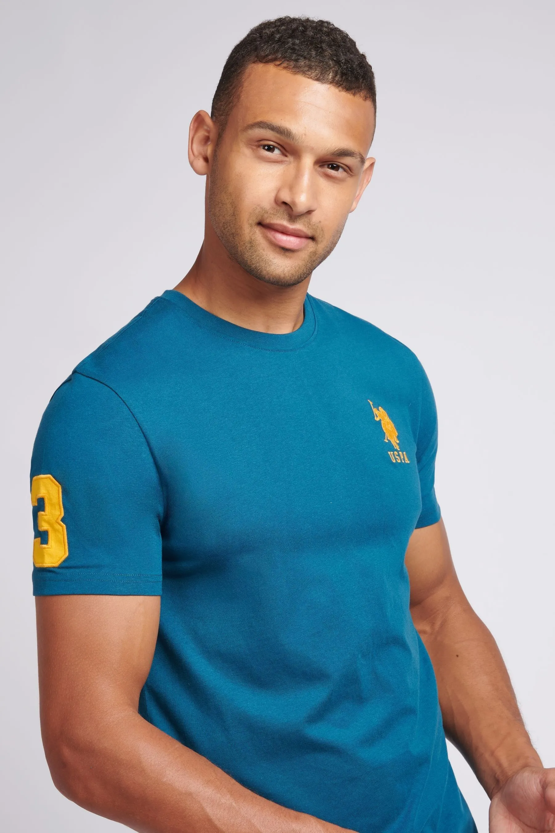 U.S. Polo Assn. Regolare - Fit Maglietta da uomo Player 3    