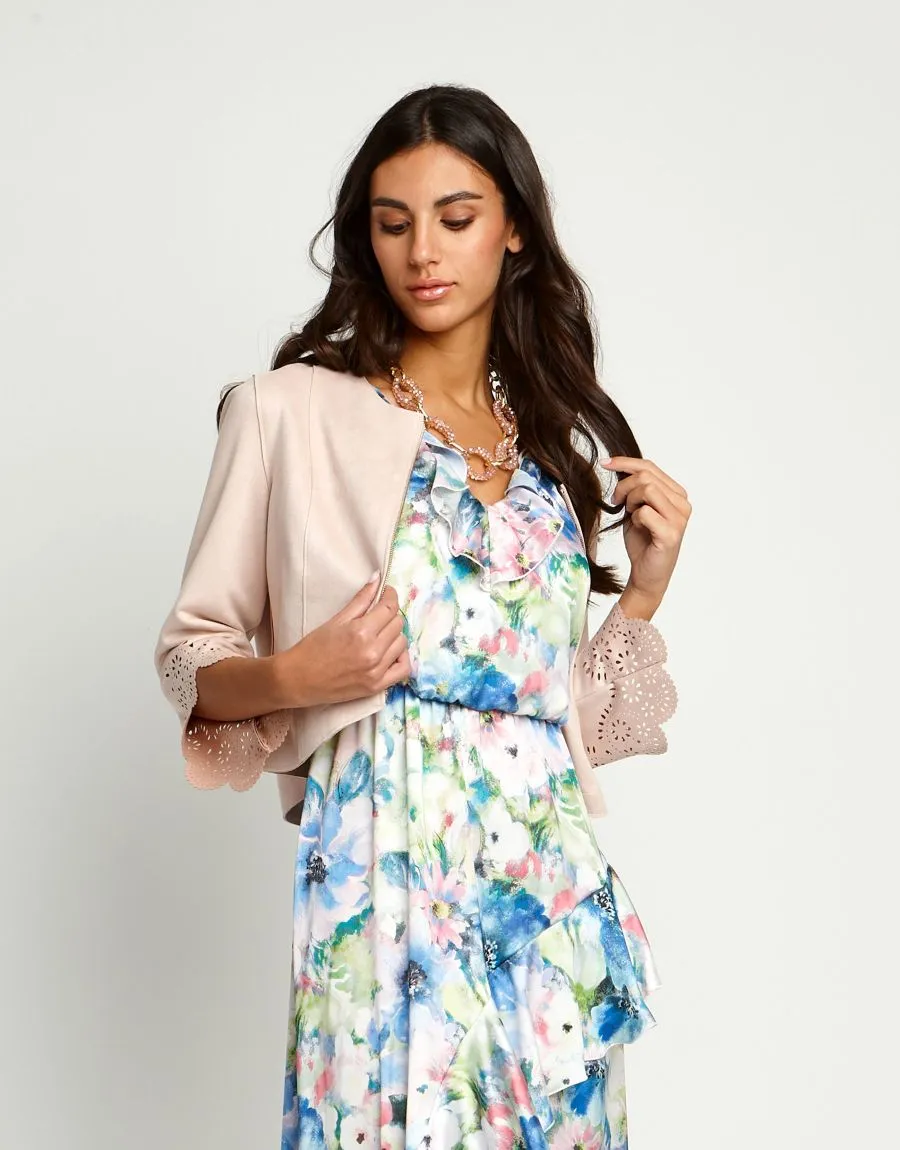 Vestito fantasia con code e volants