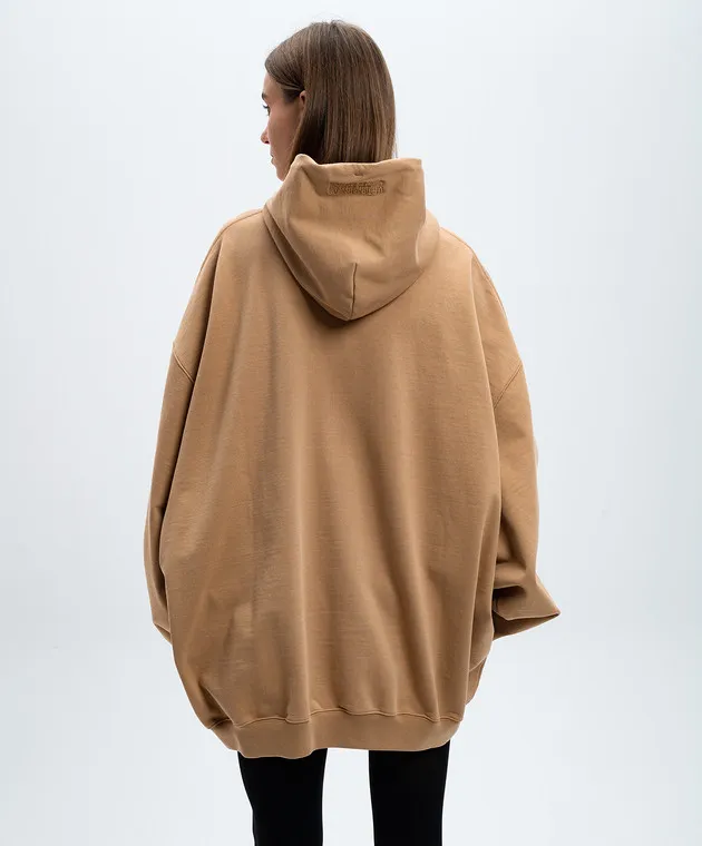 Vetements Felpa beige con cristalli UA65HD590S