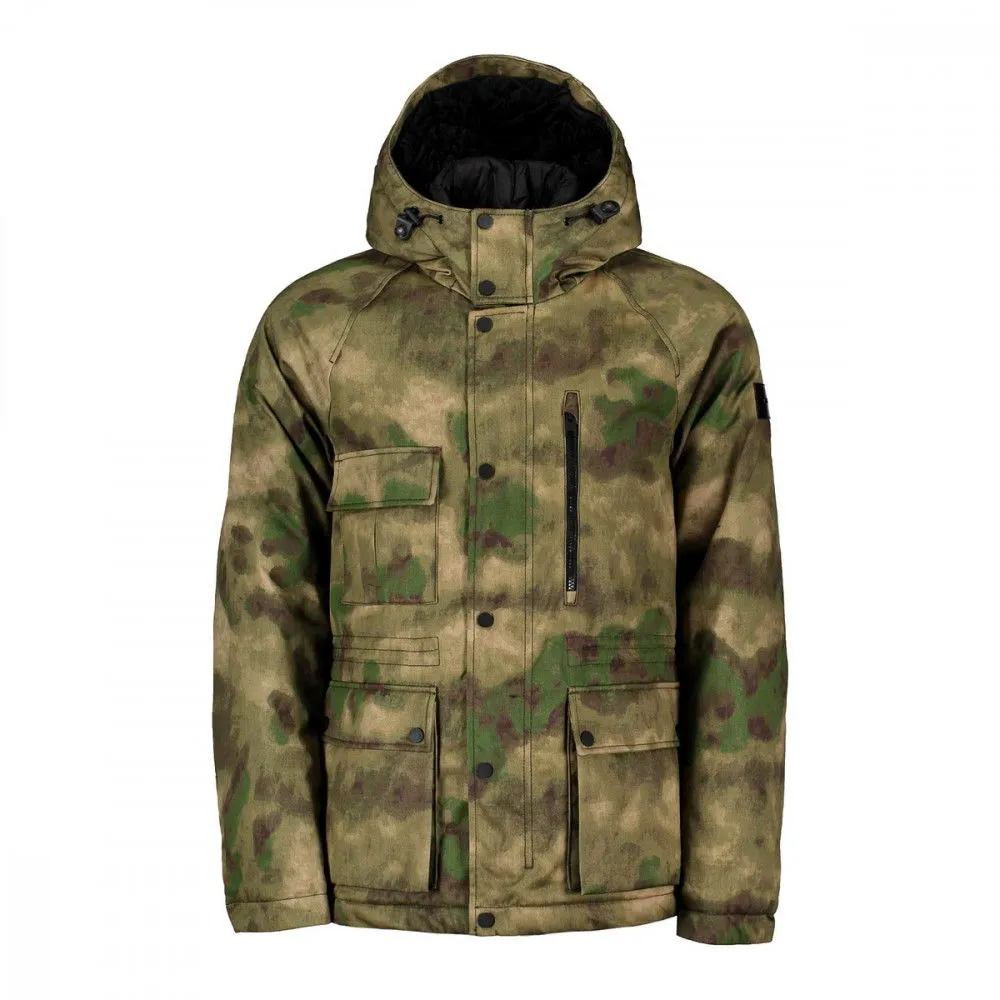WOOLRICH GIACCA MOUNTAIN COTTON CAMO