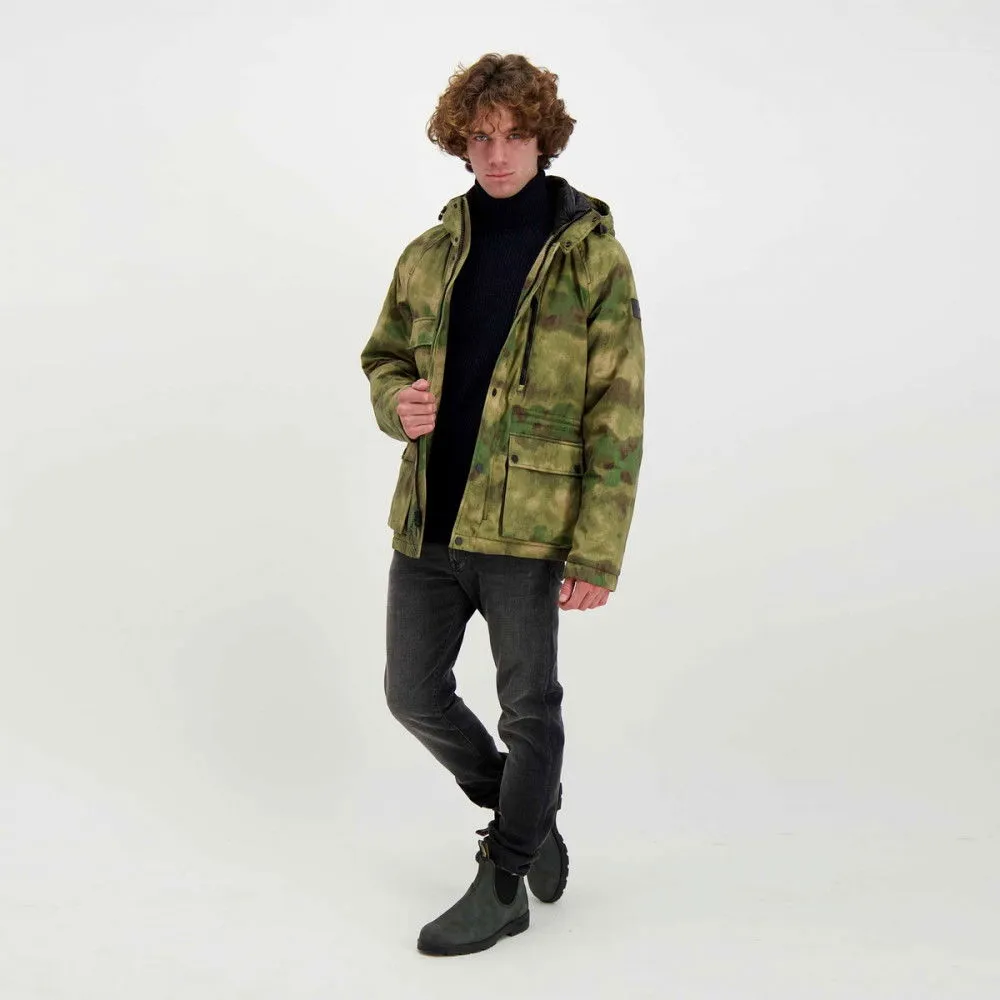 WOOLRICH GIACCA MOUNTAIN COTTON CAMO