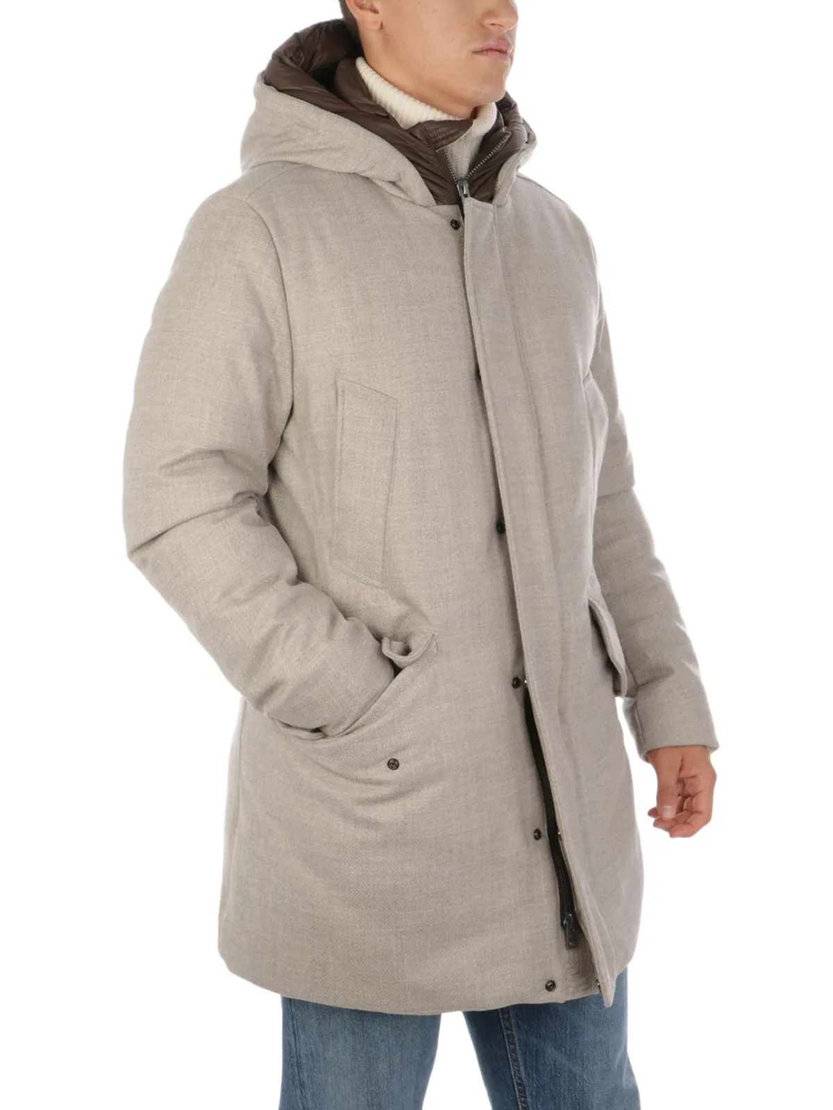 WOOLRICH ---------- Parka Uomo in Lana Loro Piana ---------