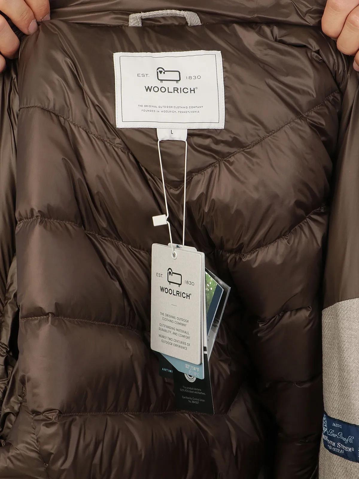 WOOLRICH ---------- Parka Uomo in Lana Loro Piana ---------