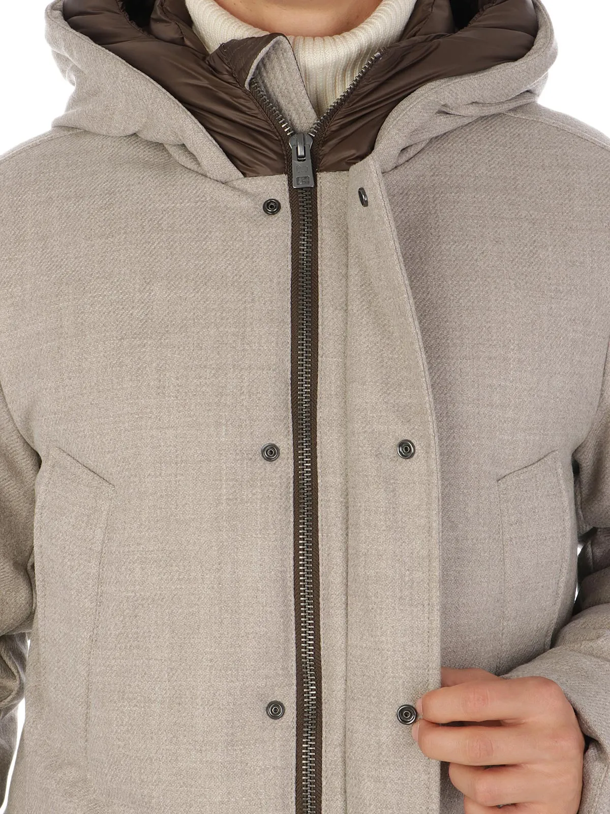 WOOLRICH ---------- Parka Uomo in Lana Loro Piana ---------