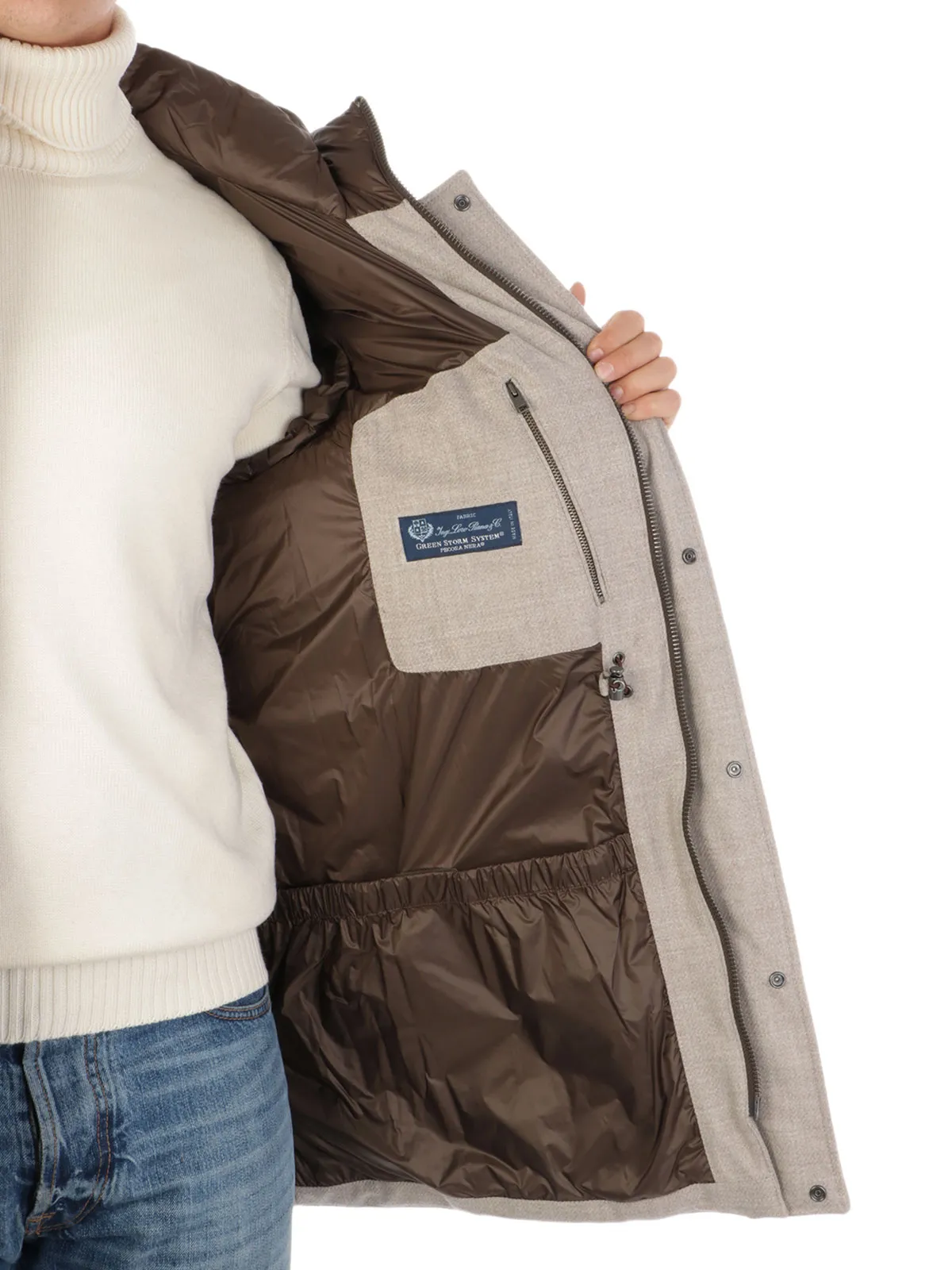 WOOLRICH ---------- Parka Uomo in Lana Loro Piana ---------