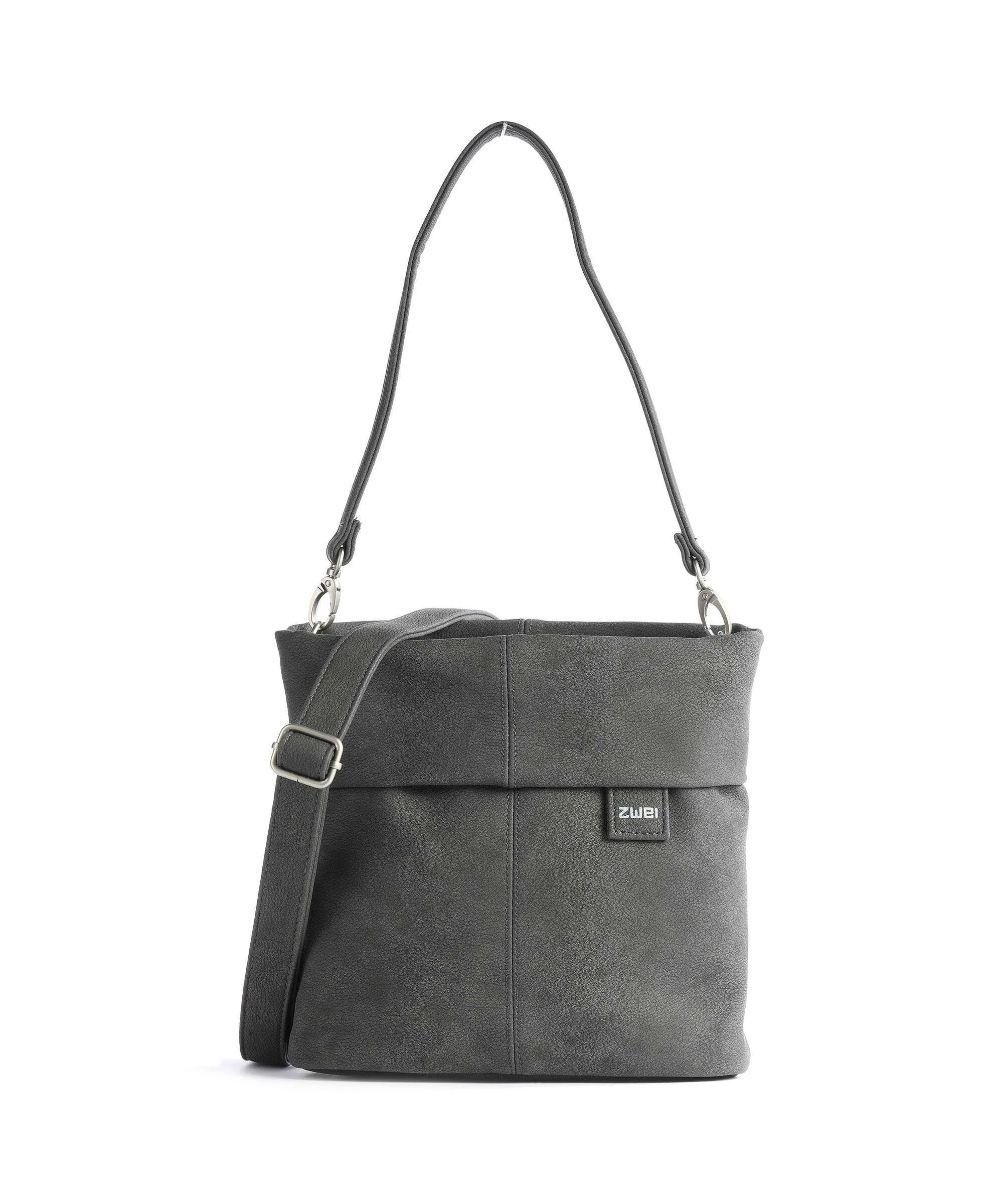  Zwei Mademoiselle.M M8 Borsa a spalla pelle sintetica grigio scuro  