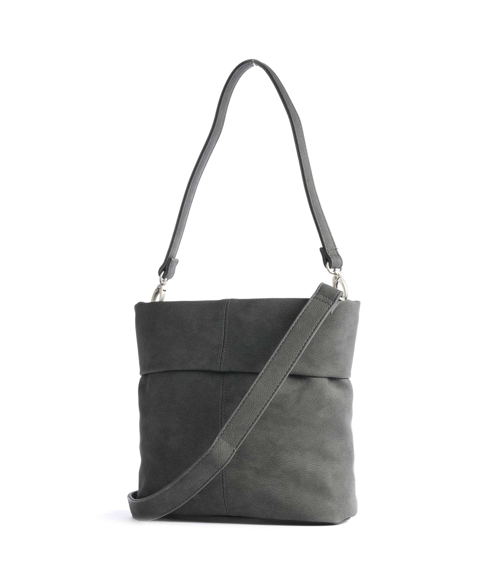  Zwei Mademoiselle.M M8 Borsa a spalla pelle sintetica grigio scuro  